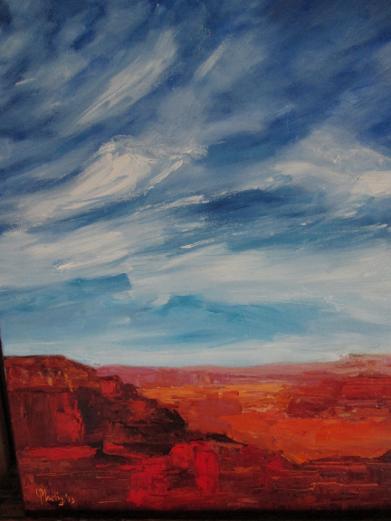 Canyon Skies, 16x20, unframed $ 385.00